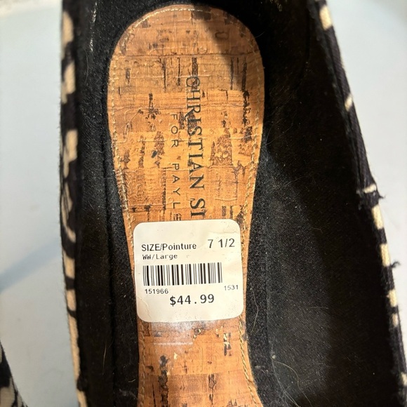 🛍️3/$30 BNWOB Christian Sirano for Payless women’s stiletto heel pumps size 7.5 - Picture 8 of 13